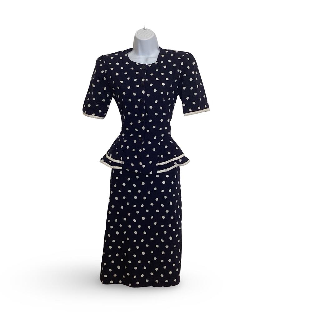 Vintage Stuart Alan Skirt Set